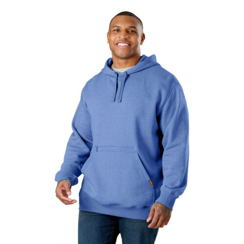 Heritage Zippered Pocket Hooded Pullover Sweatshirt Thumbnail
