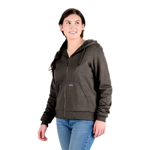 Women's Heritage Grid Fleece-Lined Full-Zip Hooded Sweatshirt Thumbnail