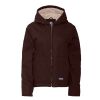 Women's Sherpa-Lined Softstone Duck Hooded Jacket Thumbnail